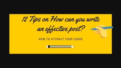 How can you write an effective post