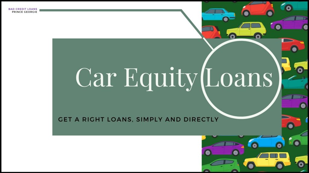 Can I get a specialized car equity loan with bad credit_