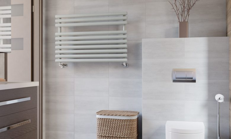 Designer towel rail