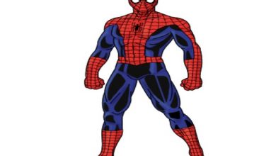 draw a spiderman