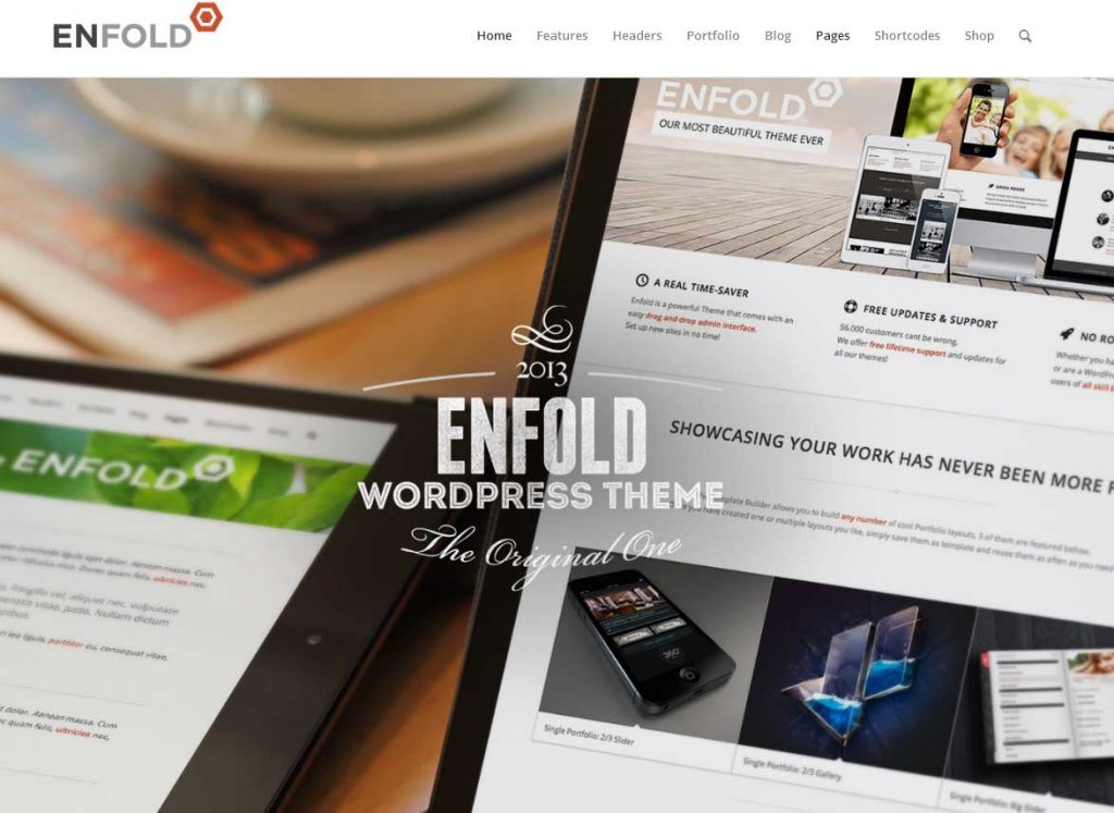 Enfold WordPress themes download