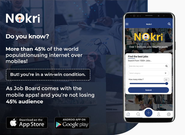 Nokri-  job Board WordPress theme