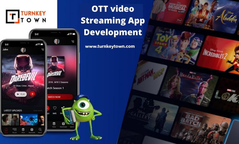 OTT video streaming app development