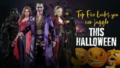 Top Five Looks you can juggle this Halloween