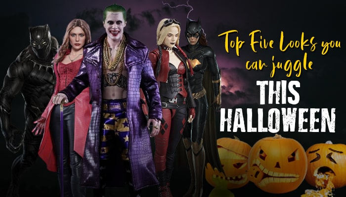 Top Five Looks you can juggle this Halloween