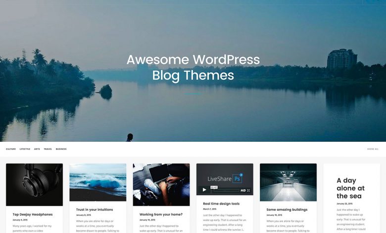 WordPress blog