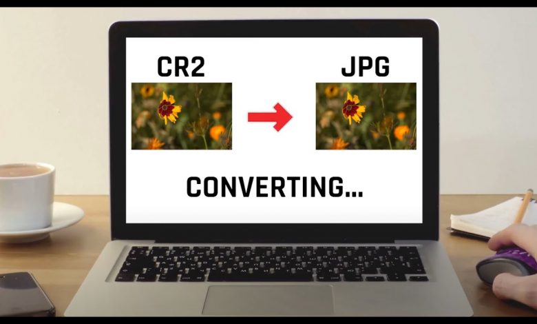 CR2 photo to JPG image conversion