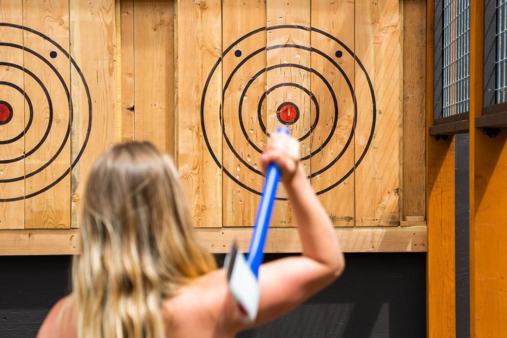 axe throwing in San Antonio