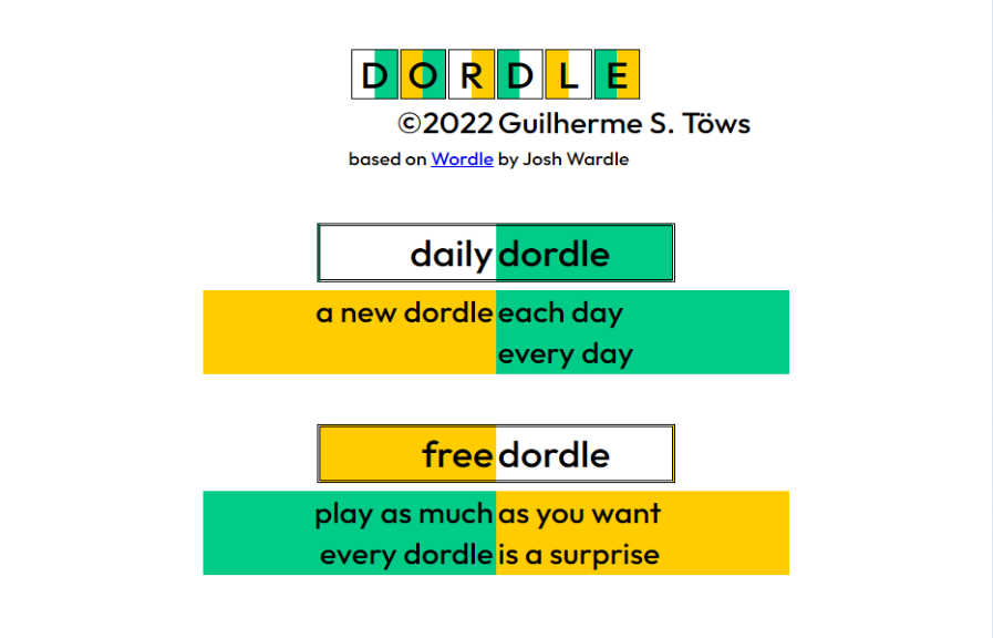 dordle game