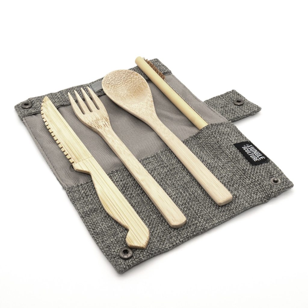 100% Plastic Free Organic And Natural Bamboo Cutlery