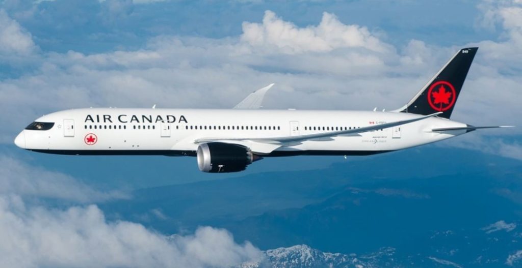 Air Canada Booking